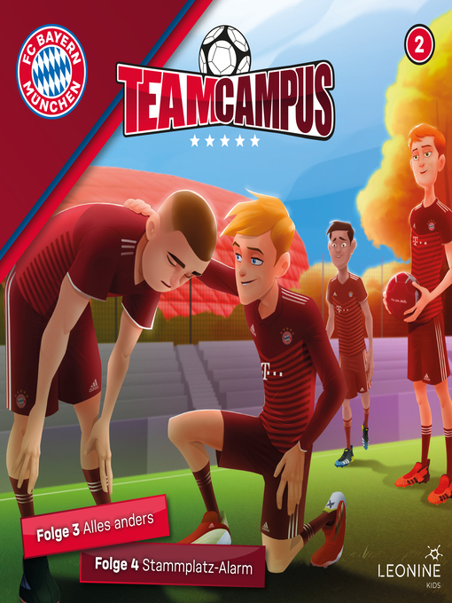 Title details for Folgen 03-04 by FC Bayern Team Campus (Fußball) - Wait list